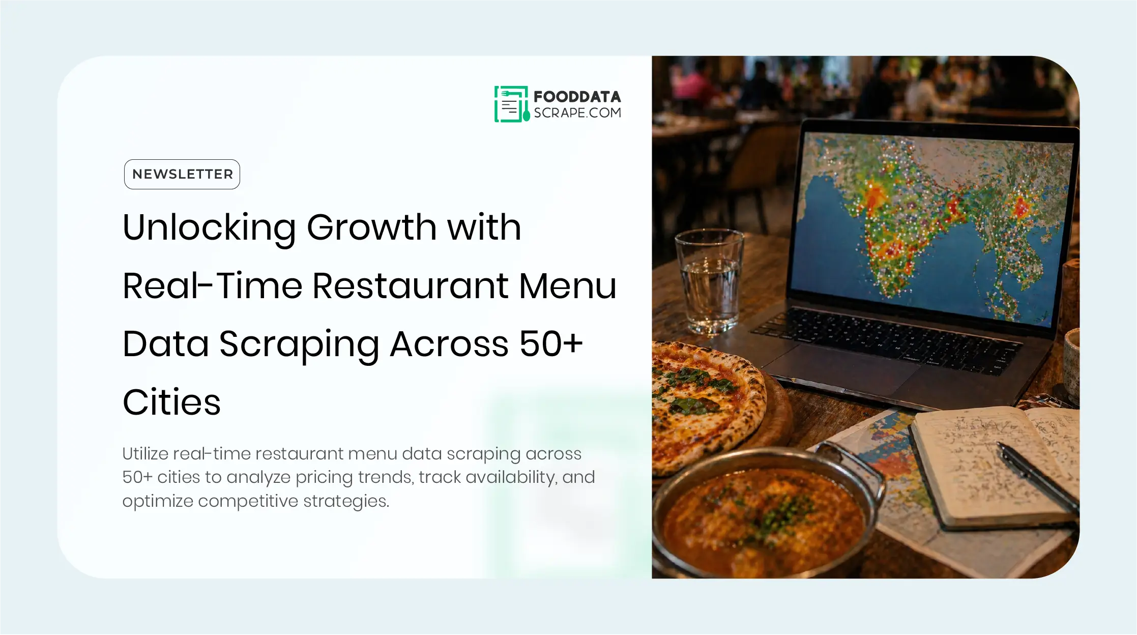 Real-Time Restaurant Menu Data Scraping Across 50+ Cities
